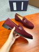 J.M.WESTON Man Red Calfskin Business Leather Shoes 042849 (4)_th.jpg